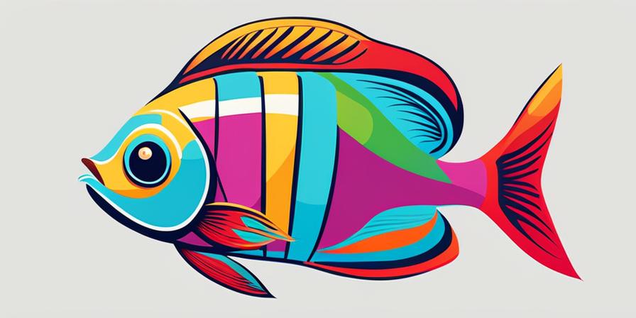 Acuario con peces de colores