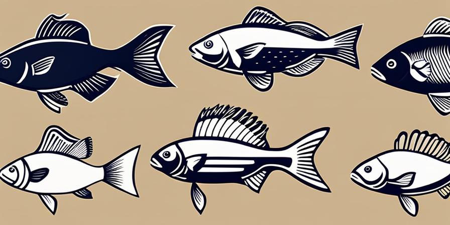 Varios acuarios llenos de peces en reproducción
